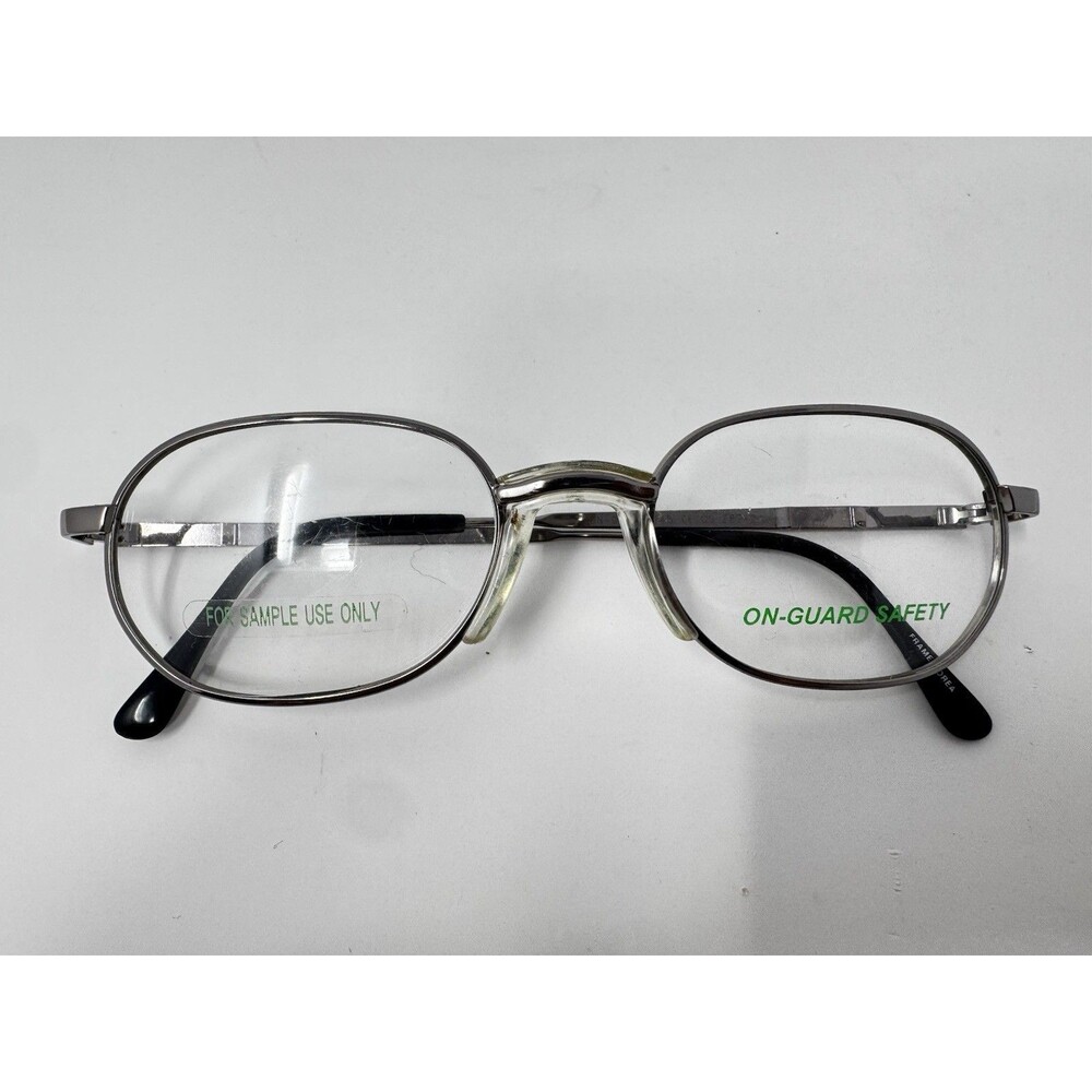 On-Guard Z87-2 Gunmetal Safety Eyeglass Frames 54-19-145 New Old Stock